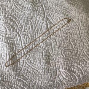 Kendra Scott plain gold chain 17 in